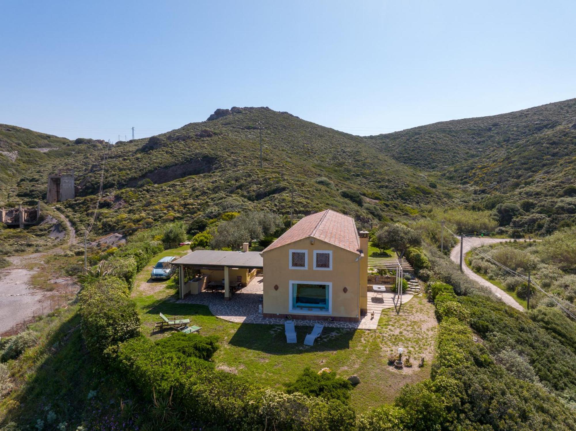 B&B Calata Di Soli Miniera dellʼArgentiera Eksteriør bilde